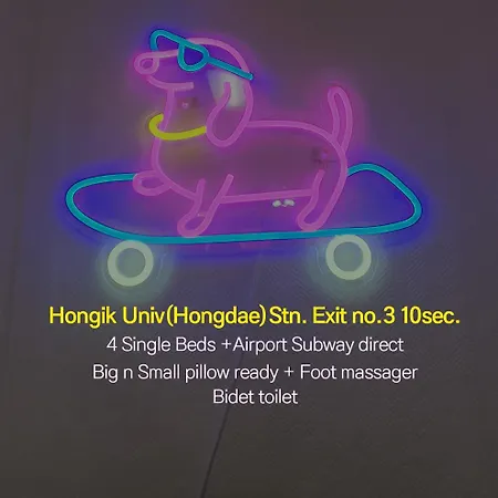Hongik Univ Hongdae Stay
